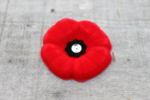 Simple Remembrance Day Poppy Flower Hack Activity For Kids