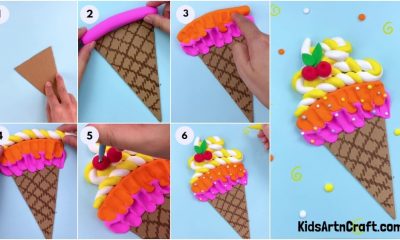 Simple & Tasty Ice-Cream Craft Using Clay
