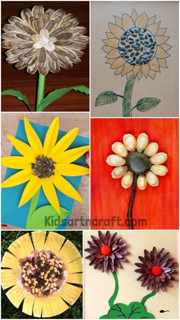 sunflower-seed-shell-art-crafts-for-kids-