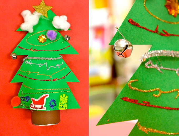 Tin can Awesome Christmas Tree Craft DIY