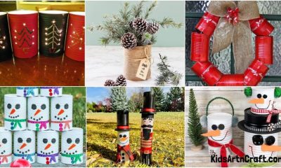 Tin can Crafts for Christmas