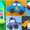 Transportation Art & Craft Projects for Toddlers