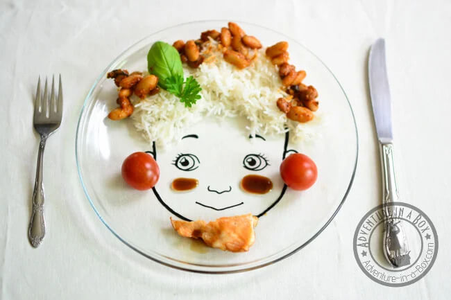 Unique Food Face Plate Art Decoration Ideas For DinnerIdeas to Decoration Food in Your Kid's Plate
