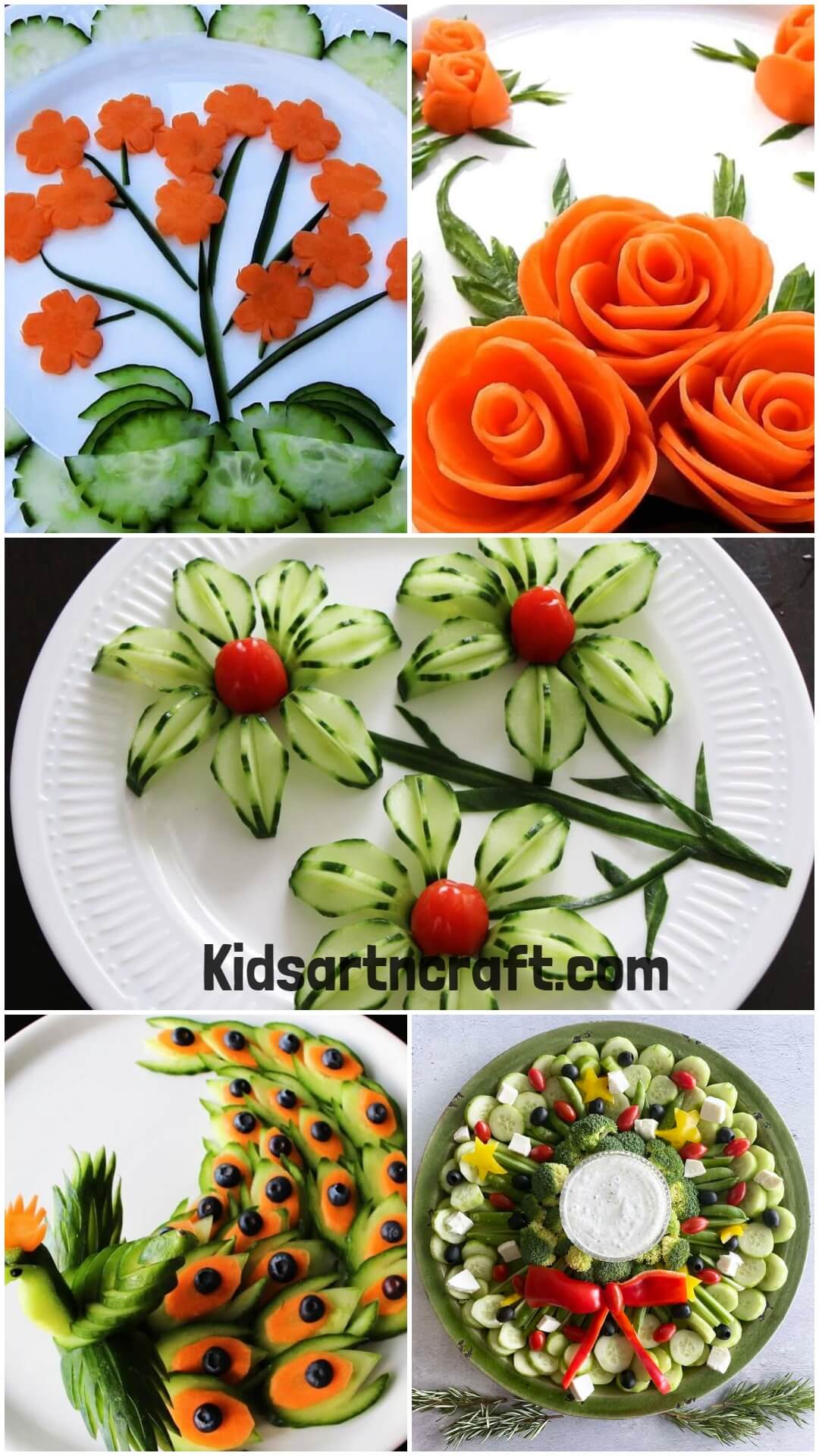 Vegetable decoration ideas