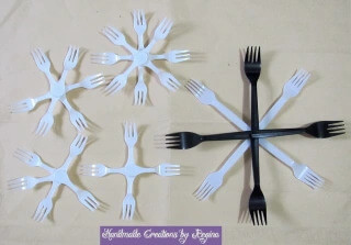 Very Simple Fork Hanging Decoration For Wall