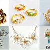 Vintage Wire Flower Jewelry Ideas