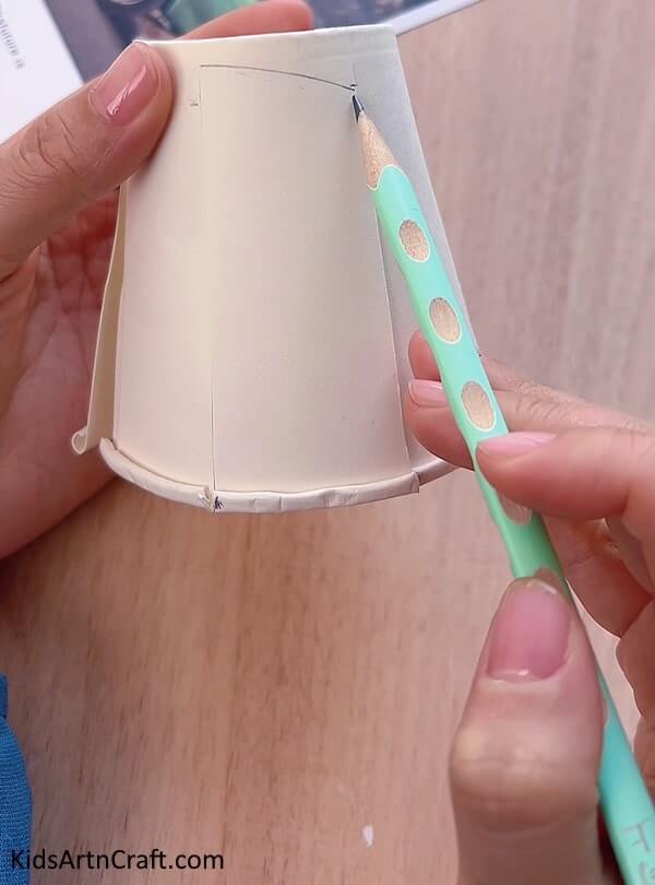 Making a vivid Paper Cup Windmill - Tutorial - Colorful Paper Cup Windmill Craft