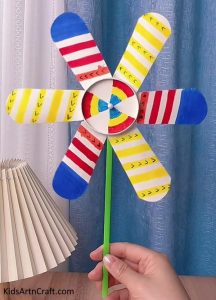 Colorful Paper Cup Windmill Craft - Easy To Make Tutorial - Kids Art ...