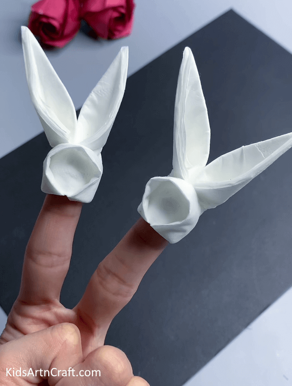 Simple & Cute Tissue Finger Puppet Paper Craft For Toddlers You'll Want To Make Too!
