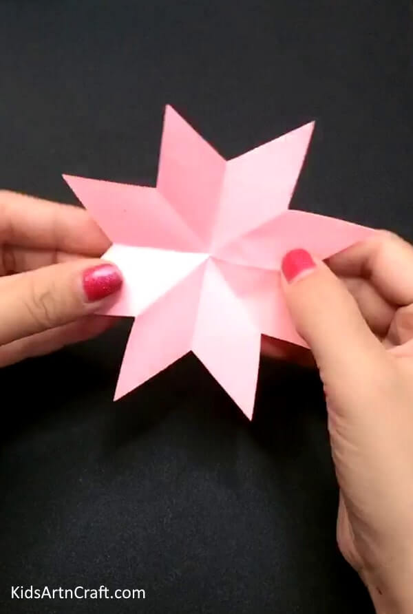 Cool Art Of Paper Making Flower Craft For Preschoolers