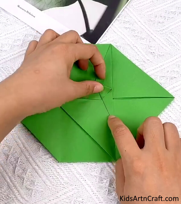 Art Process To Make Paper Dinosaur Craft For Kids