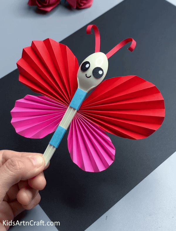Easy & Simple Butterfly Craft With Plastic Spoon