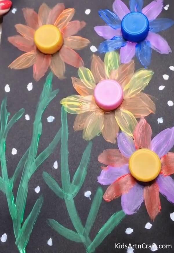 Amazing Flower Painting Art & Craft Ideas For Kids