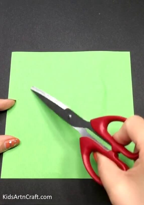 Easy Art Of Paper Flower Crafts For Kids Using Scissor