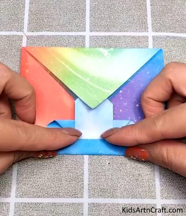 Handmade Origami paper Envelop Craft Idea For Kids