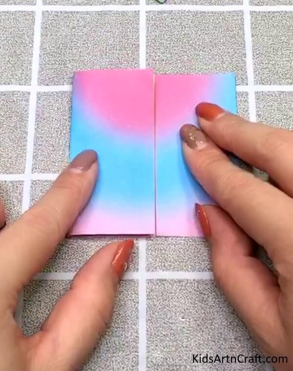 Simple Handmade Paper Heart Craft Idea For Preschoolers