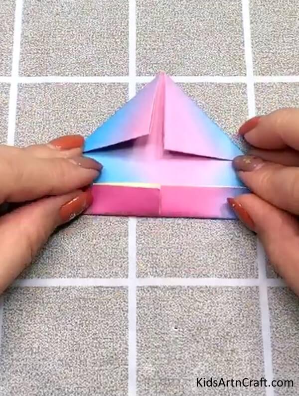 Easy Artwork Of Paper To Make Heart Craft At Home