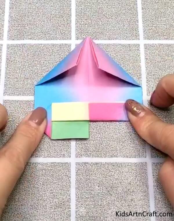 Step By Step To Make Origami Heart Craft Idea For Kids