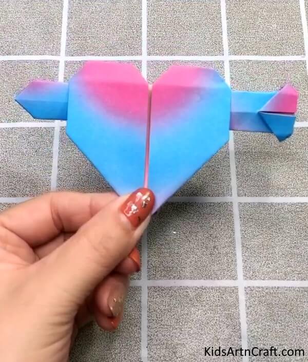 Amazing 3D Heart Craft For Kids