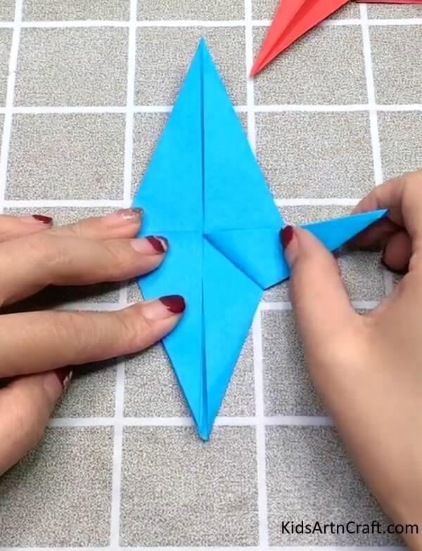 Easy Paper Activity To Make Plane Craft For Kids