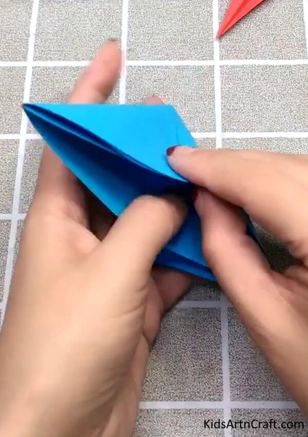 Step By Step To Make Paper Plane Craft For Kids