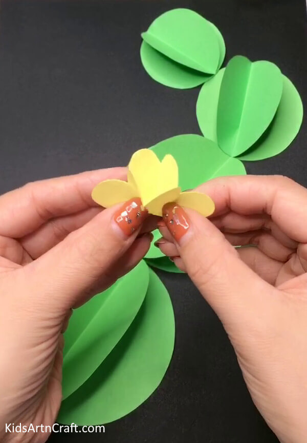 Learn to Craft a Paper Cactus with Your Parents - Step by Step
