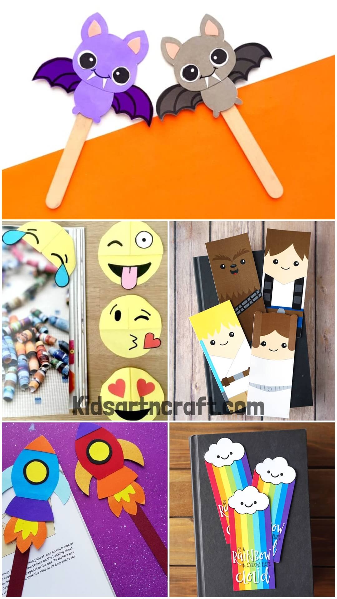 Super-Easy Bookmarks That Kids Can Make Themselves