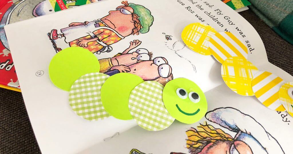 Adorable Bookworm Bookmark Craft Project For Kids To Make