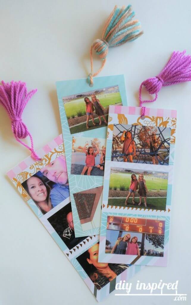 Creative Craft Idea Of Personalized Photo Bookmark Recycled Bookmark Ideas for Kids