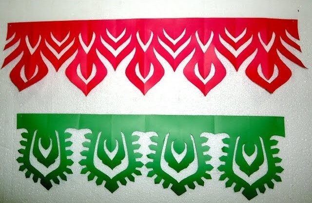 DIY & Easy Paper Cutting Border Design Art Project For Decoration