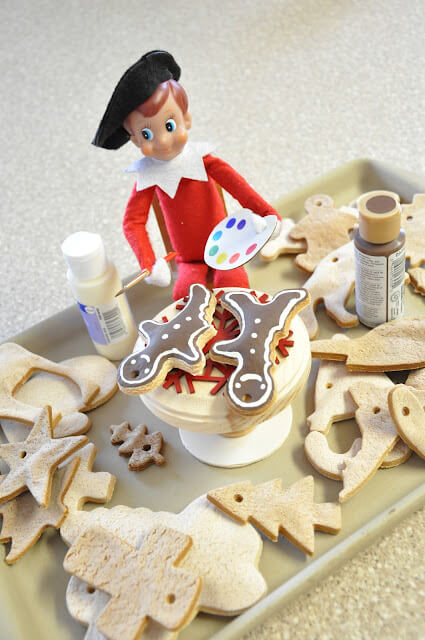 DIY Elf Ornament Craft Idea With Salt Dough