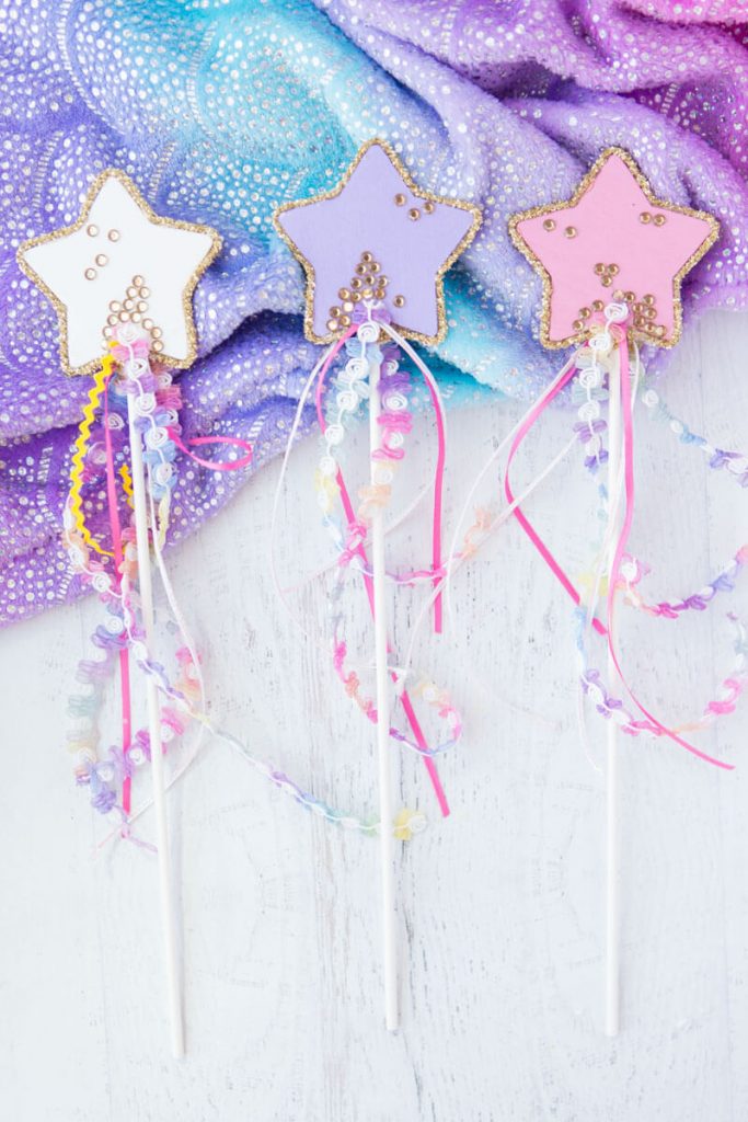 DIY Princess Star Wand Craft Idea For Kids DIY Star Wand Ideas