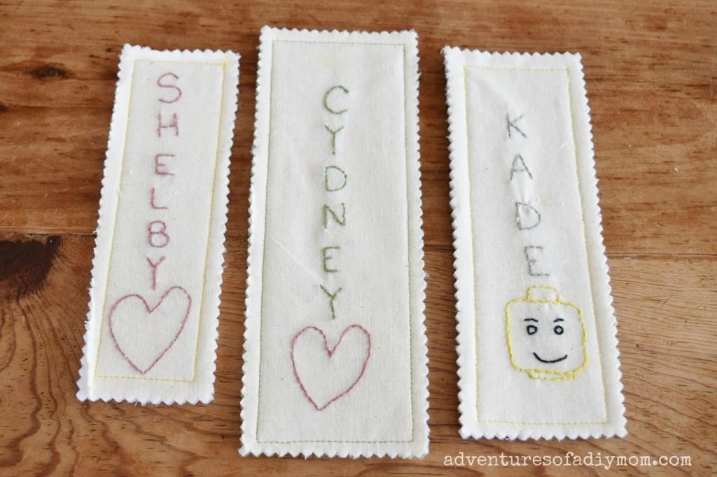 DIY Simple Crafting for Fabric Embroidered Bookmark DIY Needlepoints Bookmark Ideas
