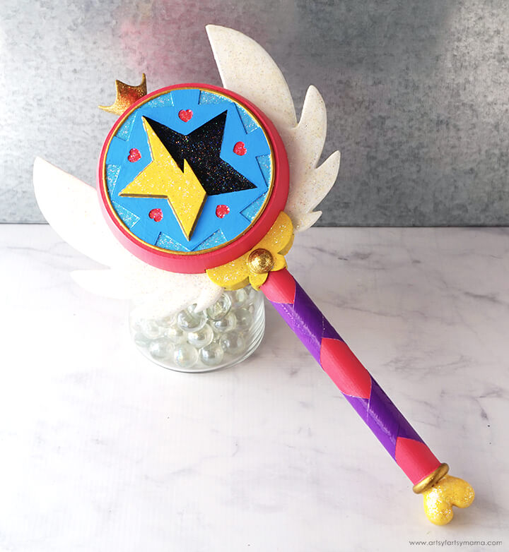 Easy & Simple Star Butterfly Wand Craft Idea