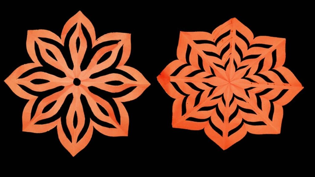 Simple Paper Cutting Designs For Decoration Kids Art & Craft