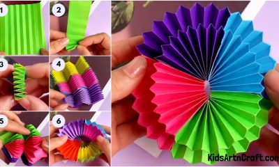 Easy Way To Make Paper Stress Relief Flower Craft