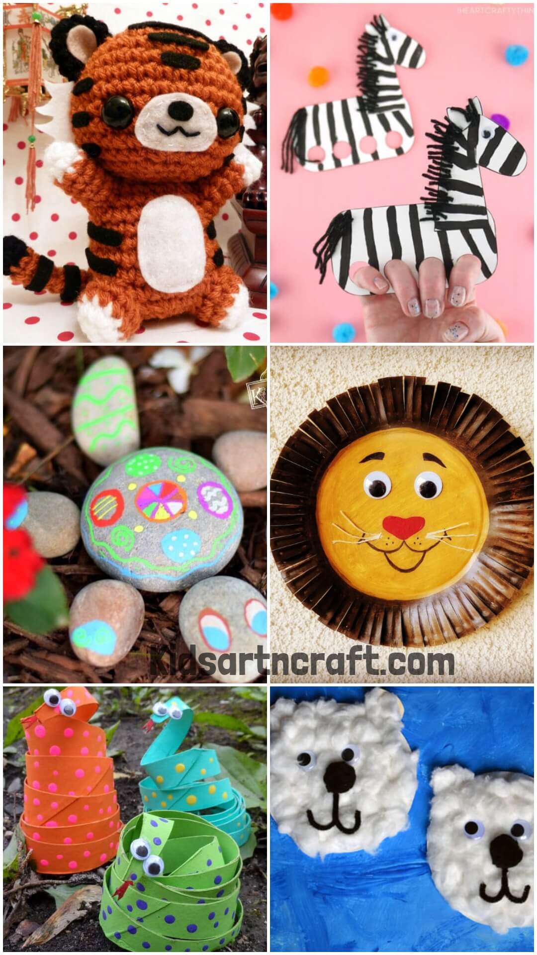 Easy Zoo Animal Crafts For Toddlers