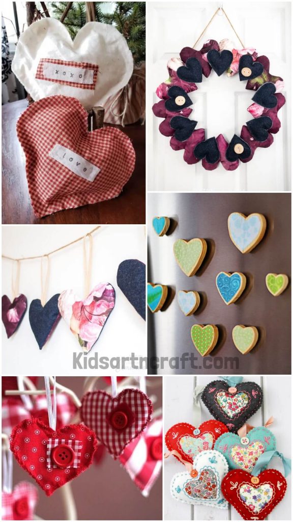 Fabric Heart Craft Ideas