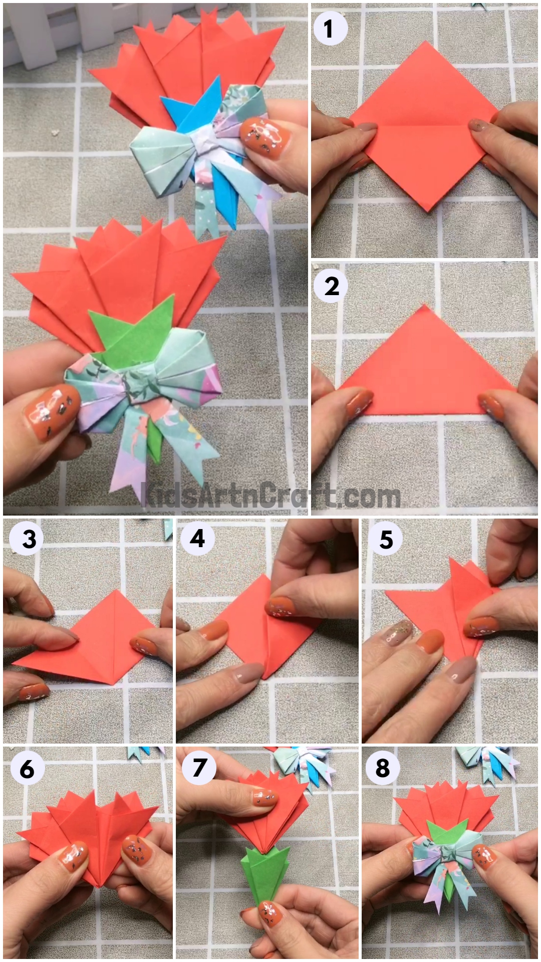 How Do You Make A Beautiful Bouquet With Paper?