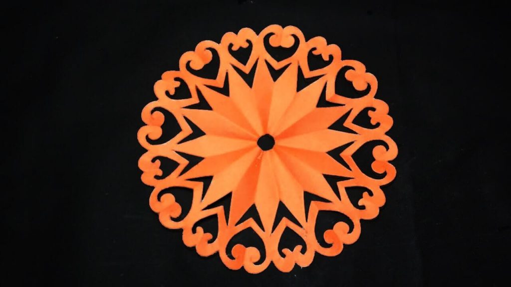 Simple Paper Cutting Designs For Decoration Kids Art & Craft