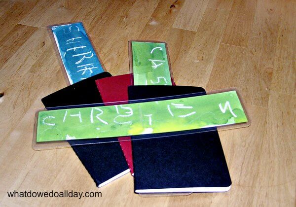 Personalized Bookmark Gift Craft To Make With Kids