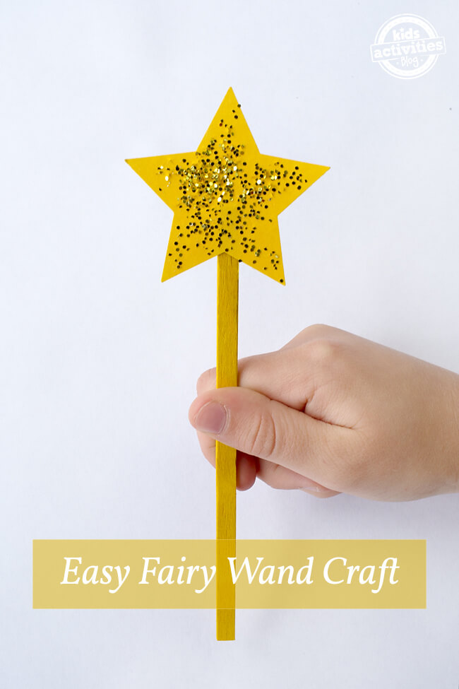 Simple & Unique Magical Fairy Wand Craft For Kids DIY Star Wand Ideas