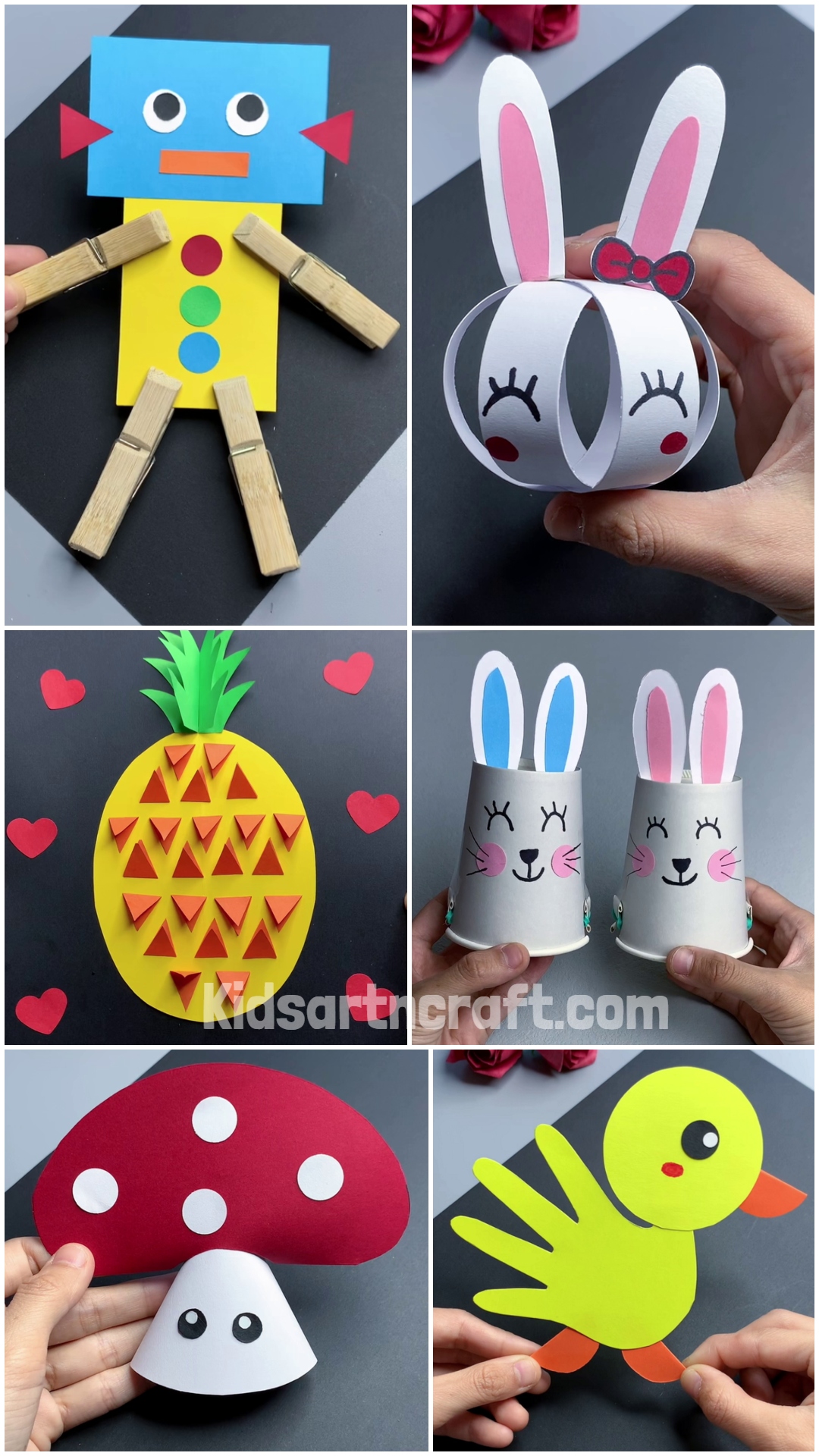 Simple Paper Crafts For Kids You'll Want To Make Too!