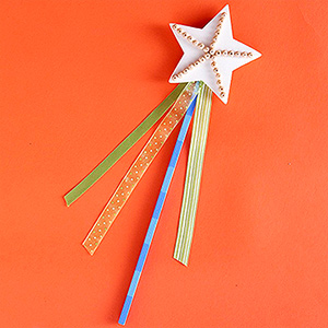 Step By Step Easy Star Wand Craft Tutorial For Children