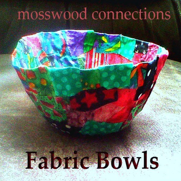 Supercool No Sew Fabric Bowl Gift Craft Idea Using Waste Fabric