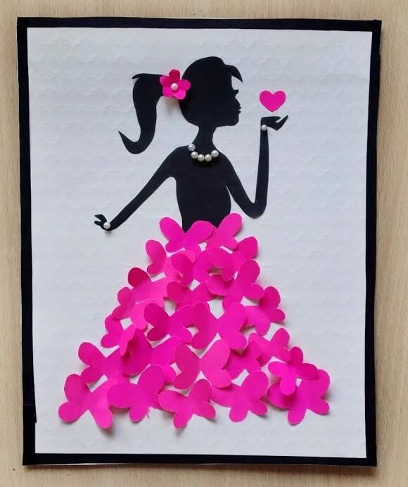 Beautiful Wall Hanging Craft Idea For Women's Day - Women's Day Crafts & Decoration Ideas