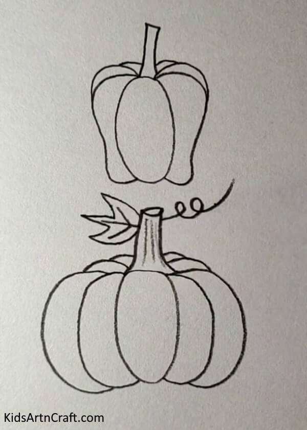 Gain the ability to create art with a pencil in the appropriate fashion - Learn Pumpkin Pencil Drawing in Easy Steps