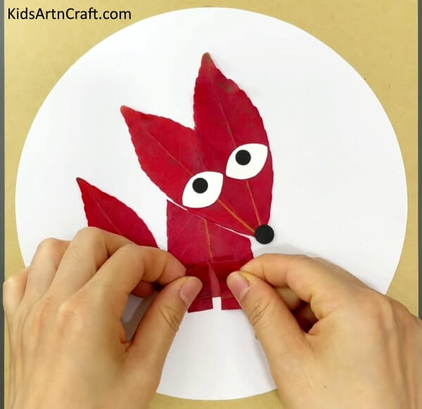 Figure out how to make fox art and projects using fall leaves - Fox Art And Craft Using Fall Leaves
