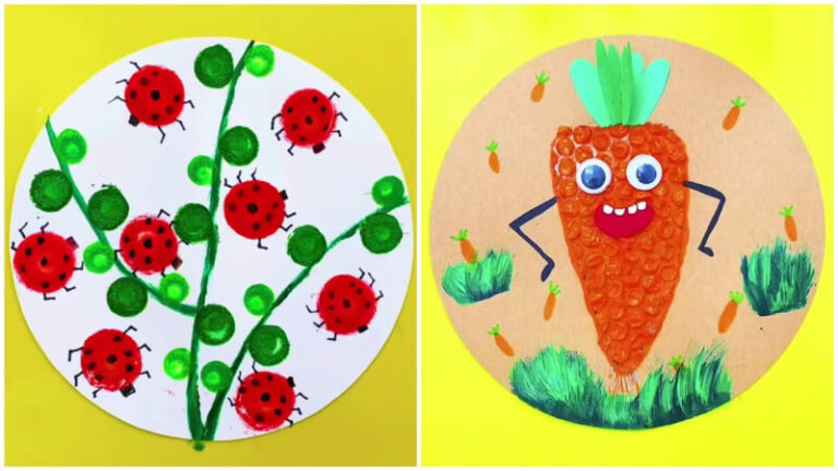 Art & Craft Activities At Home Video Tutorial for Kids - Kids Art & Craft