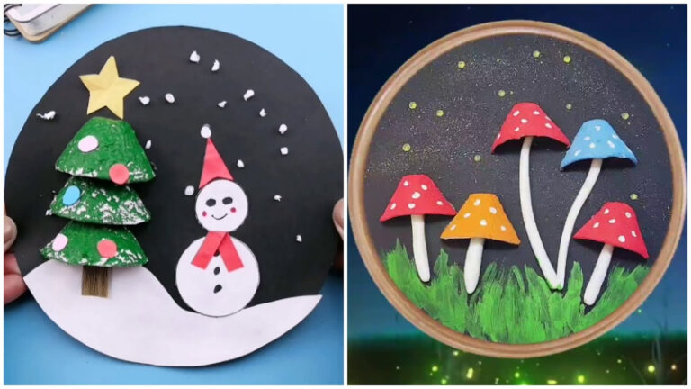 Best out of waste Crafts Video Tutorial for Kids - Kids Art & Craft